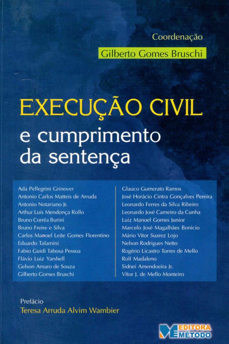 Execução Civil e cumprimento da sentença